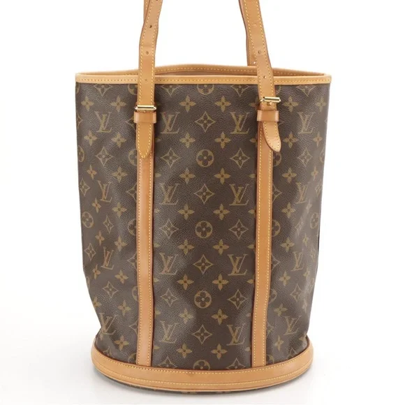 Louis Vuitton Marais GM Bucket Bag in Monogram Canvas and Leather - EUC - Picture 2 of 13